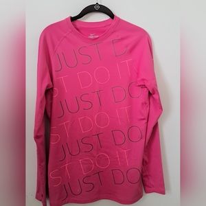 Nike Pro pink Dri-fit top